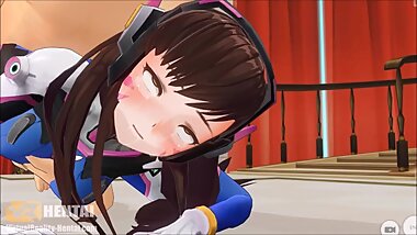 D.Va's Fuck Face