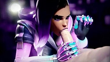 Sombra mamada invisible - Overwatch animation