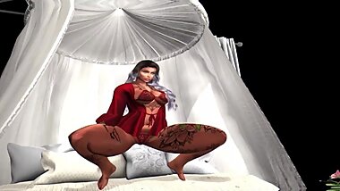 Crimson Moon Teaser Director and model Mahogany Kenyon