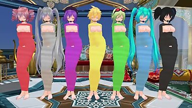 3D MMD - Belly Dance - Mummified Dance