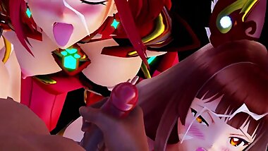 [3D MMD] Seal of lust - by @Ibuprofen7