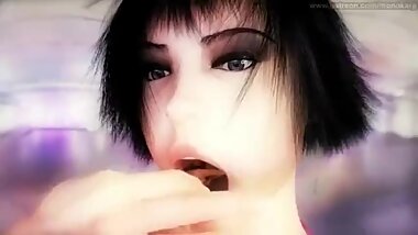 Giantess Plays With and Eats Woman