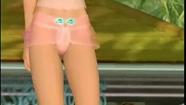 DOAX1 Swimwear mod 083 fundoshi Kasumi & Helena