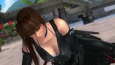 Dead or alive 5 Kasumi in tight sexy ninja outfits ! enjoy her ass & boobs!