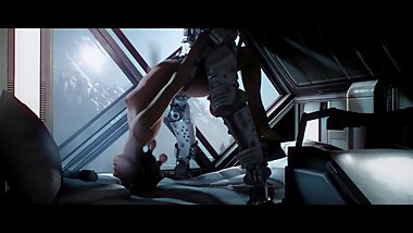 Star Wars Porn Parody Animation "Out of spec" by SelfDrillingSMS BB-8 & Rey