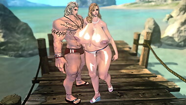 Blade and Soul Slutty Gon Huge Tits Nude Dance 1