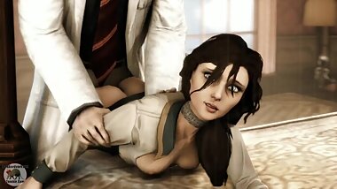 Movie Bioshock Infinite Elizabeth 3d Animation [10 min + Full HD]
