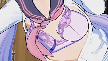 Azur Lane - Barely Legal Schoolgirl Unicorn 3D Hentai