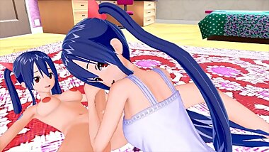FAIRY TAIL FUTA WENDY MARVELL 3D HENTAI