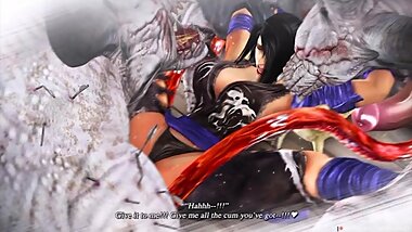 SOUL CALIBUR / TAKI AND SHURA FUCKED BY NIGHTMARE COCK [SFM]