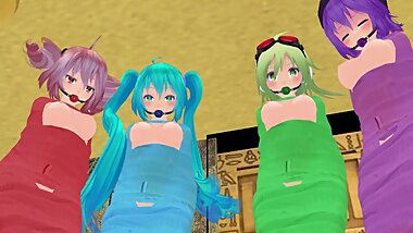 3D MMD - Ghostly Dance - Mummified Dance