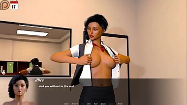 Milf's Tale: Milf Is Taking A Nude Photos For her Boss-Ep 4