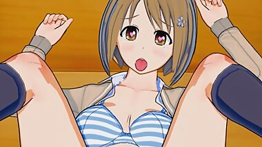 THE iDOLM@STER - Kanako Mimura 3D Hentai