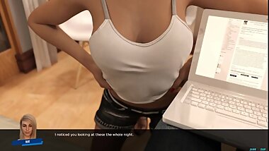 Student thanks tutor with blowjob