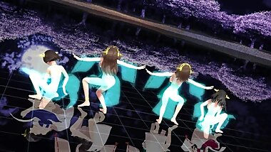 MMD Kongo 4 sisters KiLLER LADY