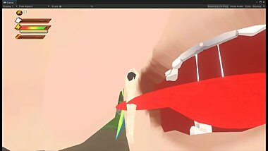3d Game Vore EarthChan Facesitting