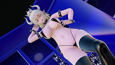 [3D MMD] Bowsette