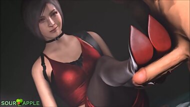 JizzLobber1990*** Gaming Footjob Compilation