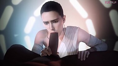 Star wars rey Sucking Dick (Sound)
