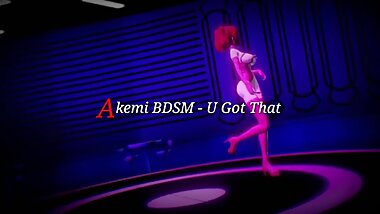 [MMD] R-18 Akemi BDSM - U Got That