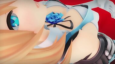 [MMD]Mirai Akari-Vibration Dance[by ?Bellflower?]