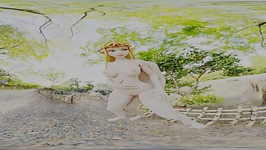 Princess Zelda sex scene VR 4k