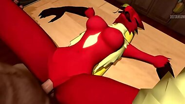 blaziken in the kitchen