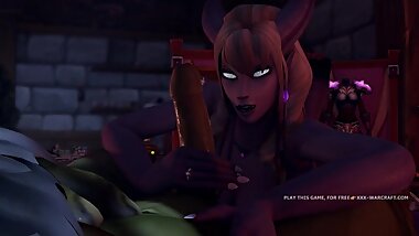 Elves and monsters in wow parody #2