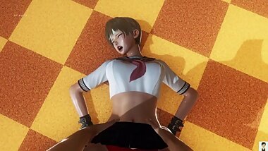 Sakura Street Fighter Cosplay [playhome]