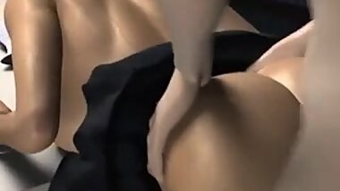 Hentia School Girl Orgy!