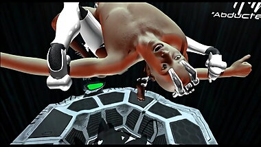 SFM 3D VR SEX DROID SUCKS PRISONER DRY