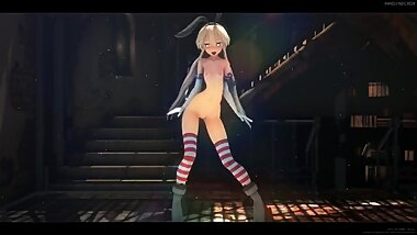 [R-18] Ke$ha - Die Young (Short) - Shimakaze (Kantai Collection KanColle)