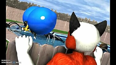 "Kitty's Pooltoys" Breast Expansion by Nathanounce and Blackfox85