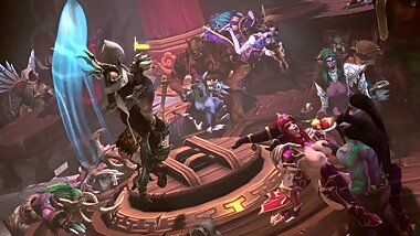 Amazing Massive Group Gangbang Heroes of the Storm Part 2 Quality Version for long Fap