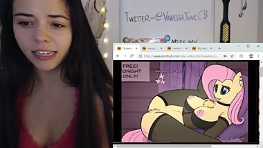 Camgirl Reacting to Hentai - Bad Porn Ep 6