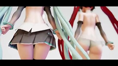 [MMD] R-18 Aaron smith - dancin (Miku)