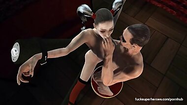 Robin and Harley Quinn