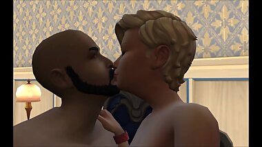 A dirty Sim 3d cartoon movie