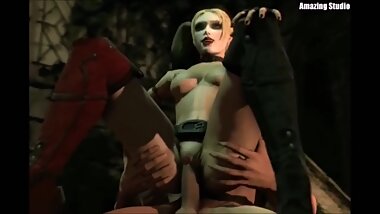 Batman Chicks 3D HD Hentai SFM Compilation