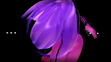 mmd haku futanari dance