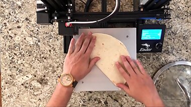 I show you how to make a quesadilla on a 3D printer while I reflex on the wonderful gift of life