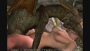 3D animation: Fairy and Gargoyle