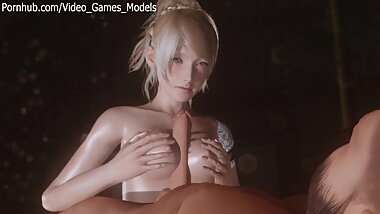 Final Fantasy 15 Lunafreya Hentai Porn