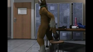 toy play horsecock and furry
