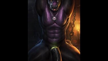 anthro furry dragon