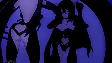[3D MMD Giantess] Sweet Devil Ariane Cevaille (120 FPS, old, rare) by unknown (silo9?)