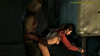 Monsters love sweet girl - compilation cartoon 3d sex game