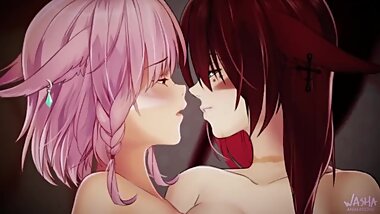 Tayelle ¶ Sabrith [lesbian] - FFXIV animated