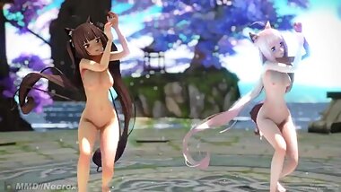 ?MMD R-18?Magnet - Vanilla Chocola (NekoPara)