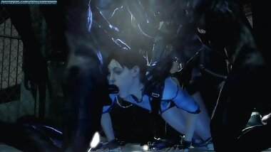RESIDENT EVIL JILL GANGBANGED